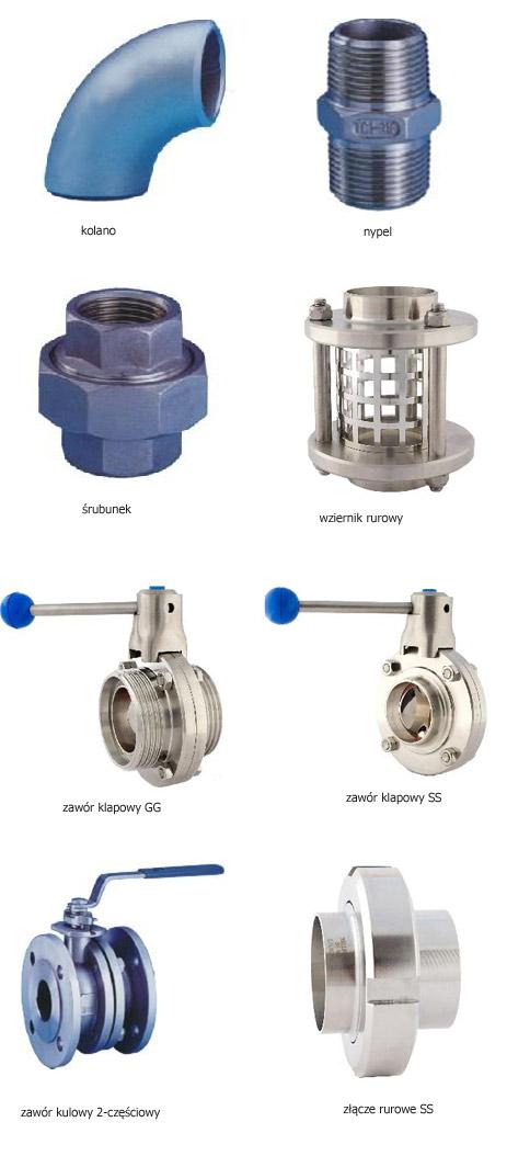 Valves, Nipples, Elbows, Connectors - 1